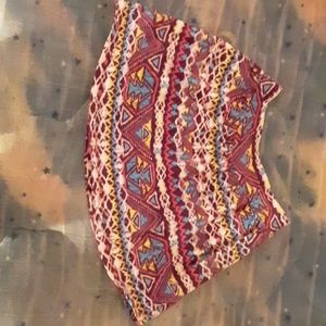 A kids skirt with a bunch of designs.